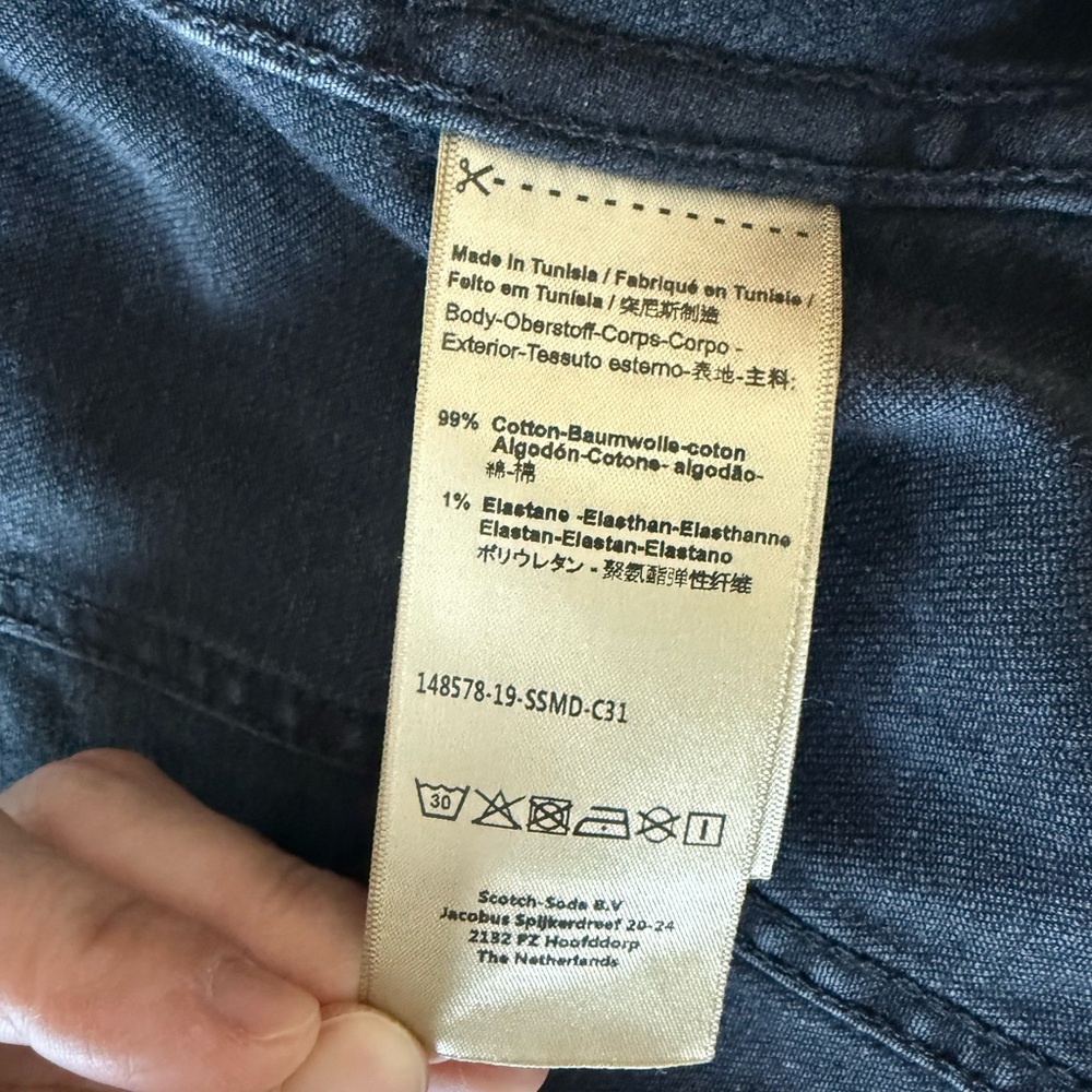Scotch & Soda Dark Gray Denim Jacket - Picture 4 of 9